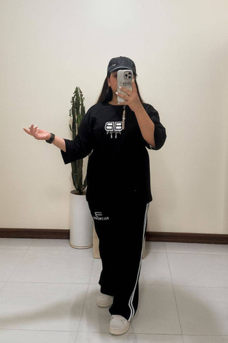 ست توینک شلوار زنانه BB مشکی