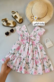 پیراهن دخترانه رز بوگاتی نرم