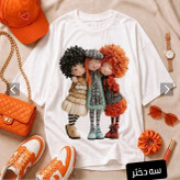 تیشرت لانگ زنانه فانتزی ، ارسال رایگان