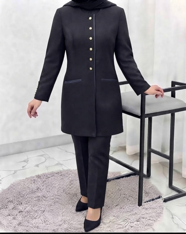 مانتو شلوار اداری زنانه ساغر ، ارسال رایگان