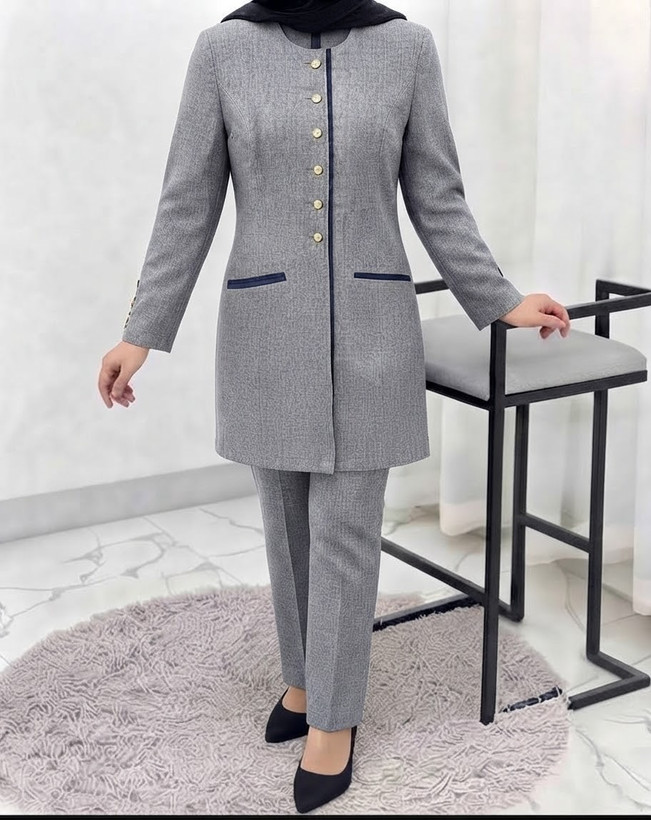 مانتو شلوار اداری زنانه ساغر ، ارسال رایگان