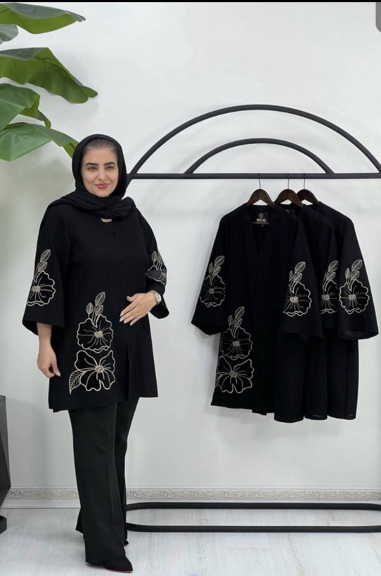 مانتو زنانه گلرخ مخمل ، ارسال رایگان