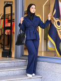 ست مانتو کتی و شلوار زنانه میلانو