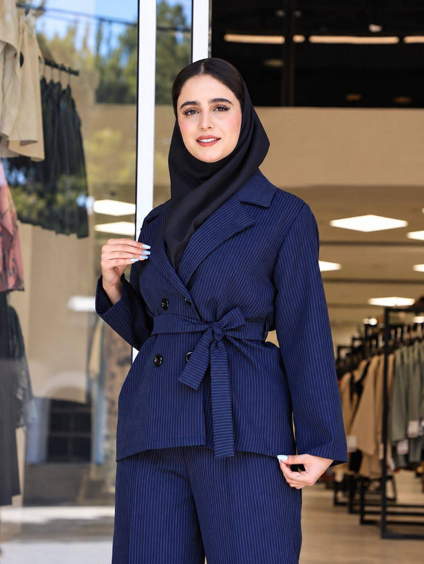 ست مانتو کتی و شلوار زنانه میلانو
